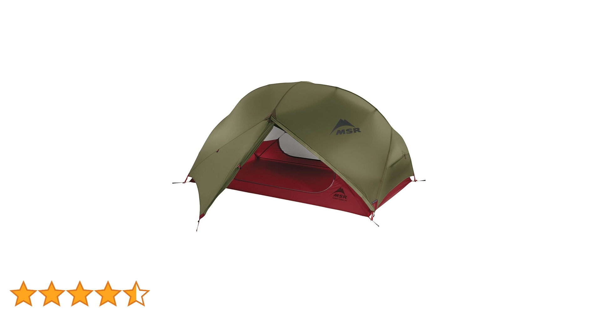 Amazon | MSR Hubba Hubba NX - 2人用テント、グリーン